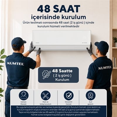 Kumtel Hinoki KMSAC-18 18.000 Btu  A++ Inverter Duvar Tipi Split Klima (Montaj Dahil)