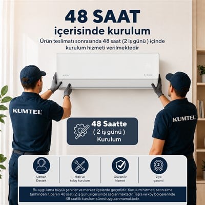 Kumtel Hinoki KMSAC-18 18.000 Btu  A++ Inverter Duvar Tipi Split Klima (Montaj Dahil)