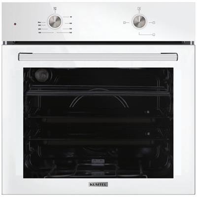 Kumtel Home Basic Beyaz Cam Ankastre Set