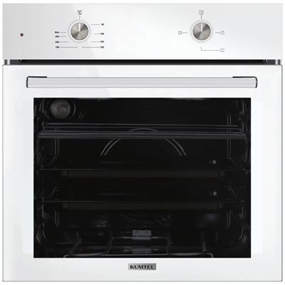 Kumtel Home Beyaz Cam Ankastre Set