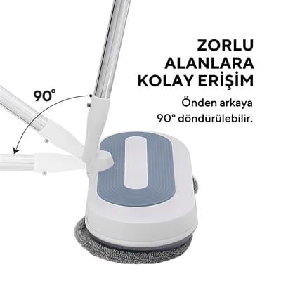 Kumtel HWSM-01 Şarjlı Kablosuz Mop Paspas