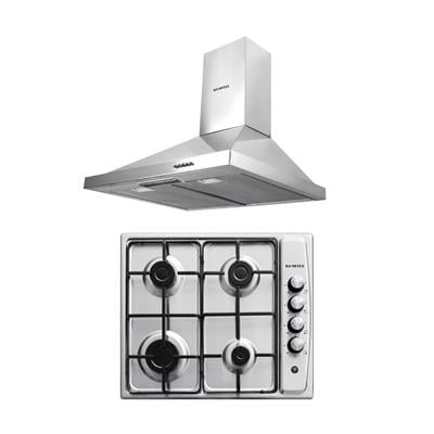 Kumtel Inox Ankastre 2li Ankastre Set (Ocak-Davlumbaz)