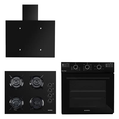 Kumtel Italian Design Cam Ankastre Set