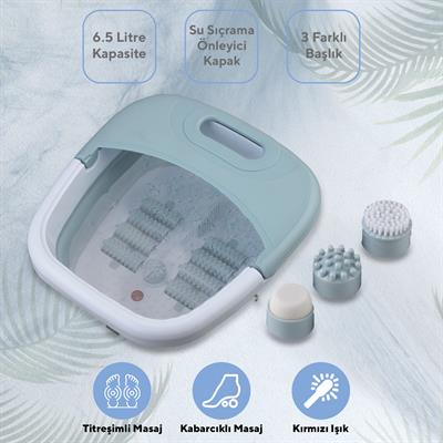 Kumtel Katlanabilir Ayak Banyosu SPA ve Masaj Aleti HFS-02