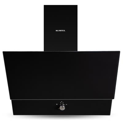 Kumtel Kristal Siyah Cam Ankastre Set