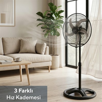 Kumtel KTF-340 3in1 Sanayi Tipi Vantilatör 18 