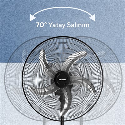 Kumtel KTF-340 3in1 Sanayi Tipi Vantilatör 18 