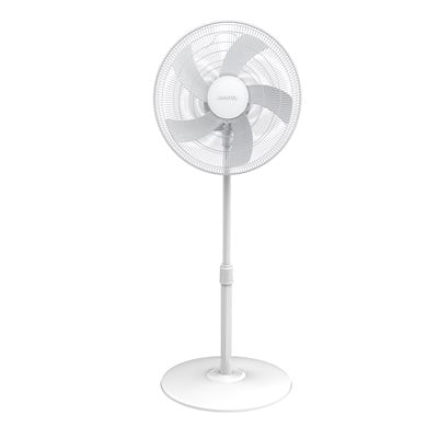 Kumtel KTF-350 Beyaz 16 İnç Ayaklı Vantilatör 50 W, 5 Pervaneli, 3 Kademeli, 121 cm Ayarlanabilir Yükseklik