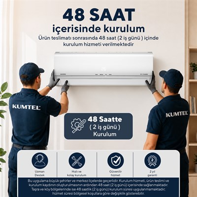 Kumtel Matsu KMSAC-18 18.000 BTU A++ Inverter Duvar Tipi  Split Klima (Montaj Dahil)