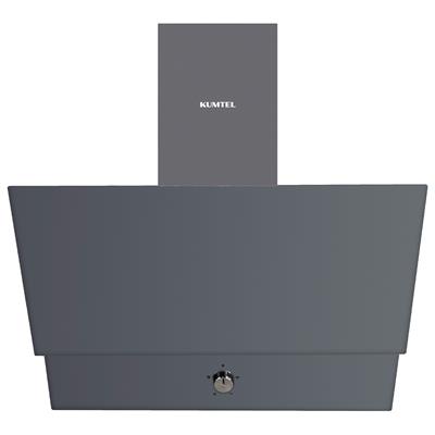 Kumtel Metalik Gri̇ Cam Davlumbaz Da6-830