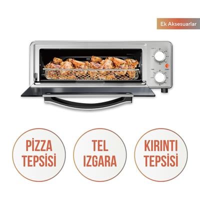 Kumtel Mini Pizza Fırını ve Hava Fritözü HPO-01