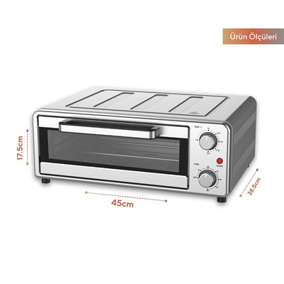 Kumtel Mini Pizza Fırını ve Hava Fritözü HPO-01