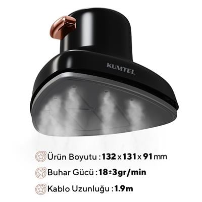 Kumtel Onix Buharlı Kırışık Giderici HMGS-04