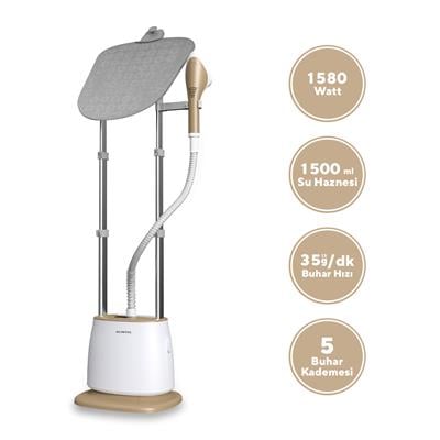 Kumtel Profesyonel Standlı Buharlı Kırışık Giderici HMGSP-05