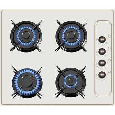 Kumtel Rustik Bej Cam Ankastre Ocak KO-40 TAHDF