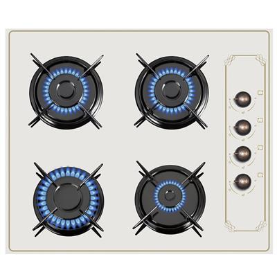 Kumtel Rustik Bej Cam Ankastre Set