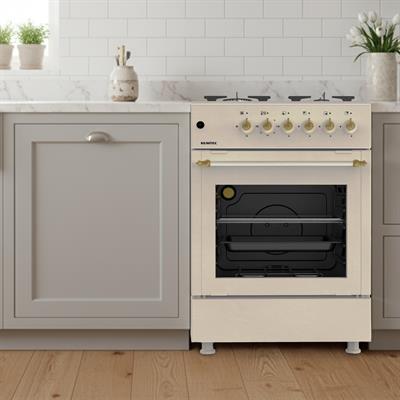 Kumtel Rustik Bej Tam Boy Fırın 662S-40F