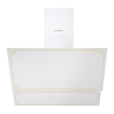 Kumtel Rustik Beyaz Cam Davlumbaz DA6-835