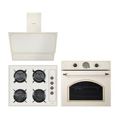 Kumtel Rustik Pro Ankastre Set - Bej