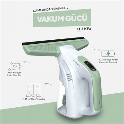 Kumtel Şarjlı Cam Temizleyici HWINC-01