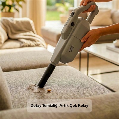 Kumtel Sempatik Dikey Elektrikli Süpürge - Beyaz VSD-01