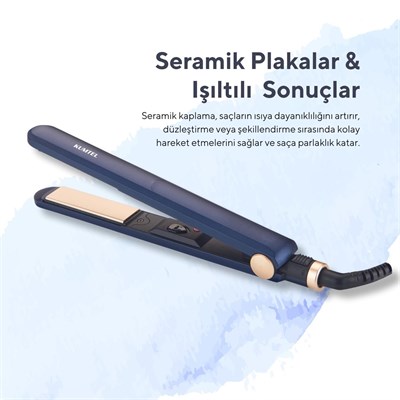 Kumtel Seramik Saç Düzleştirici HHS-01