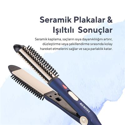 Kumtel Seramik Saç Şekillendirici ve Düzleştirici HHSC-03