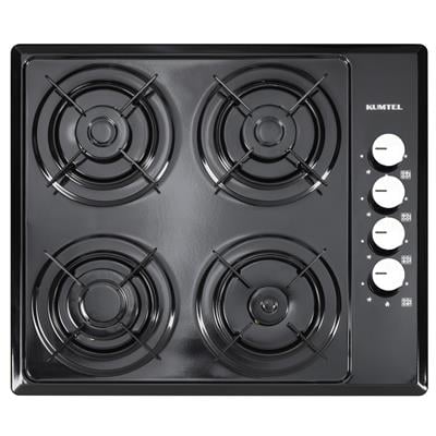 Kumtel Siyah 2li Ankastre Set (Fırın-Ocak)