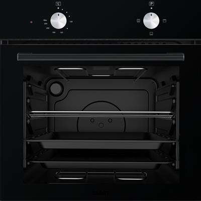 Kumtel Siyah 2li Ankastre Set (Fırın-Ocak)