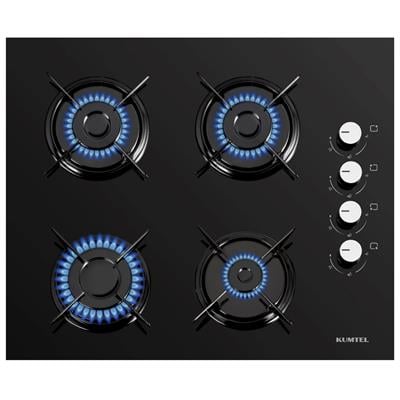 Kumtel Siyah 2li Ankastre Set (Ocak- Dokunmatik Davlumbaz)