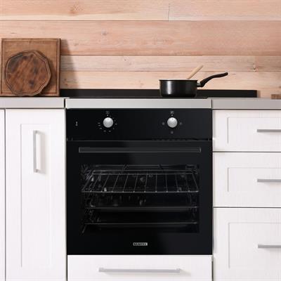 Kumtel Siyah Ankastre Fırın 