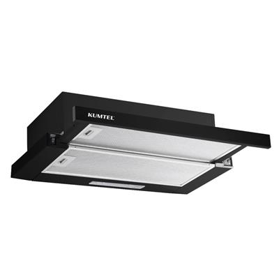 Kumtel Siyah Aspiratörlü Dizayn Ankastre Set