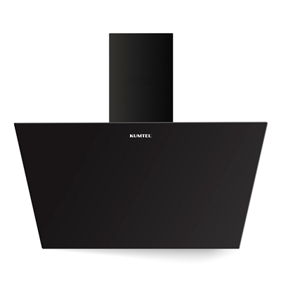 Kumtel Siyah Cam Davlumbaz DA6-833