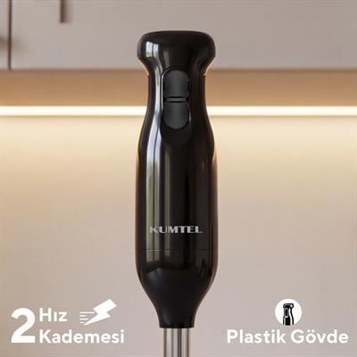 Kumtel Siyah El Blenderı HHB-12