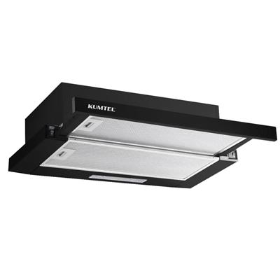Kumtel Siyah Sürgülü Aspiratör DS6-905 S
