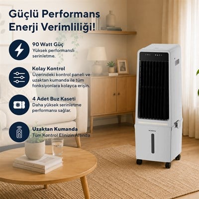Kumtel Sulu Portatif Hava Soğutucu (Air Cooler)  HAC-04