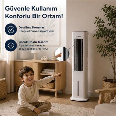 Kumtel Sulu Portatif Soğutucu (Air Cooler) HAC-02