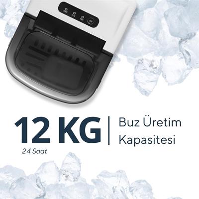 Kumtel Taşınabilir Otomatik Buz Makinesi HIM-01