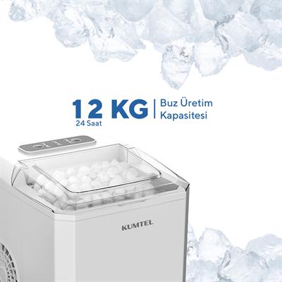 Kumtel Taşınabilir Otomatik Buz Makinesi HIM-02