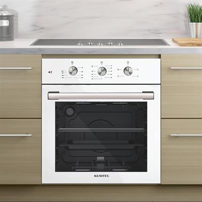 Kumtel Turbo Fanlı Beyaz Ankastre Fırın B66 - SF2 (MT)
