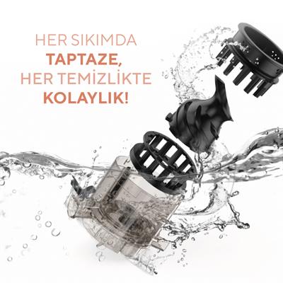 Kumtel Yavaş Sıkım Katı Meyve Sıkacağı HSJU-01