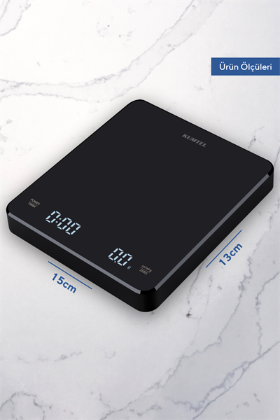 V60 Dijital Dripper ve Zamanlayıcılı Kahve Demleme Tartısı HV60-02