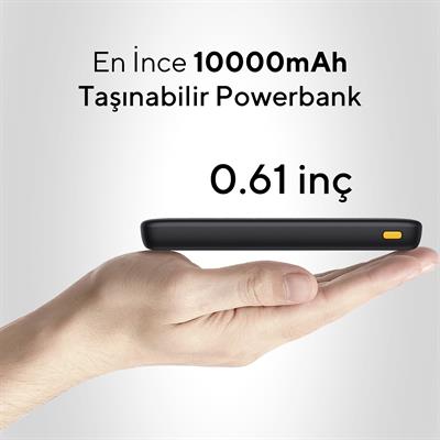VOLTME B3028 Hypercore 10.000 mAh Powerbank – Siyah