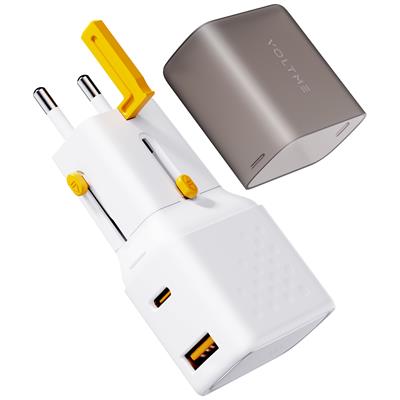 VOLTME F4028 V35 Seyahat Şarj Adaptörü – Beyaz