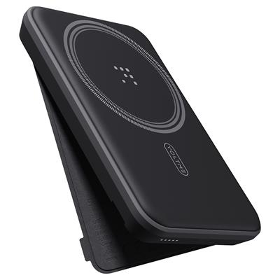 Voltme Siyah MagPak 5000mAh Magsafe Kablosuz Powerbank- 22.5W