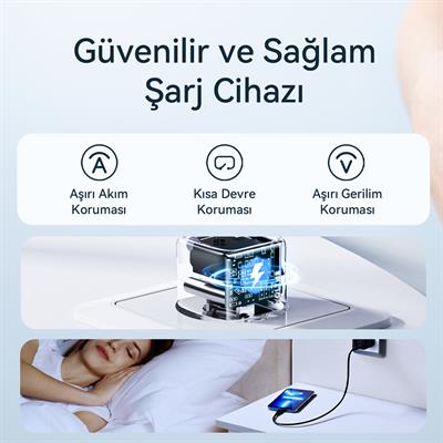 VOLTME V2004 Revo Beyaz 20W USB-C Şarj Aleti