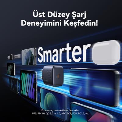 VOLTME V2017 Revo Siyah 20W C Şarj Aleti