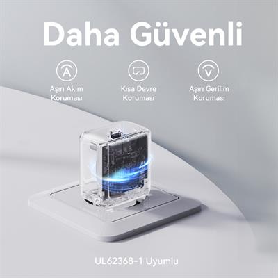 VOLTME V2017 Revo Siyah 20W C Şarj Aleti