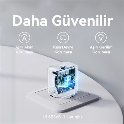 VOLTME V2019 Revo Siyah 20W CC Şarj Aleti