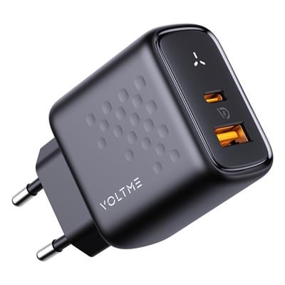 VOLTME V2109 Revo Siyah 35W CA GaN Şarj Cihazı